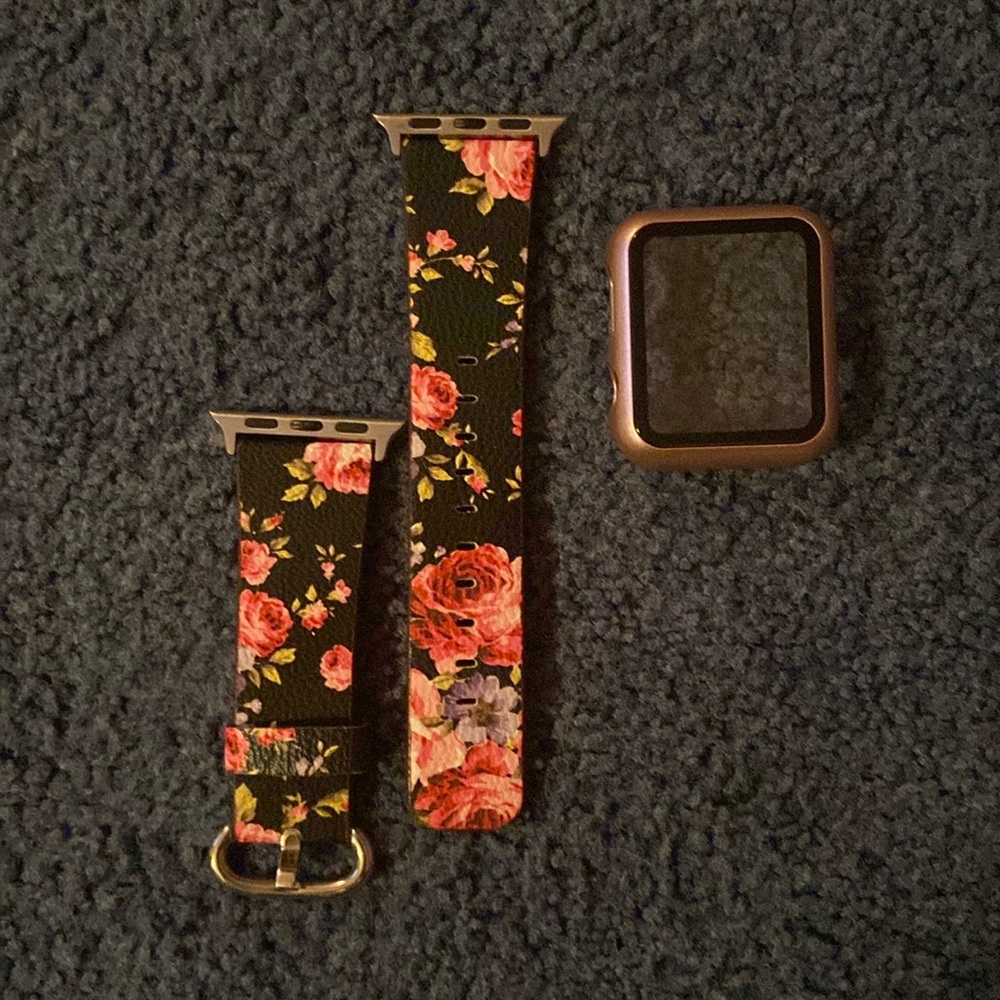 Apple Watch band and case. 38mm S/M